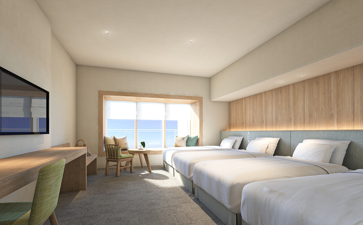 コーナーデラックスの室内